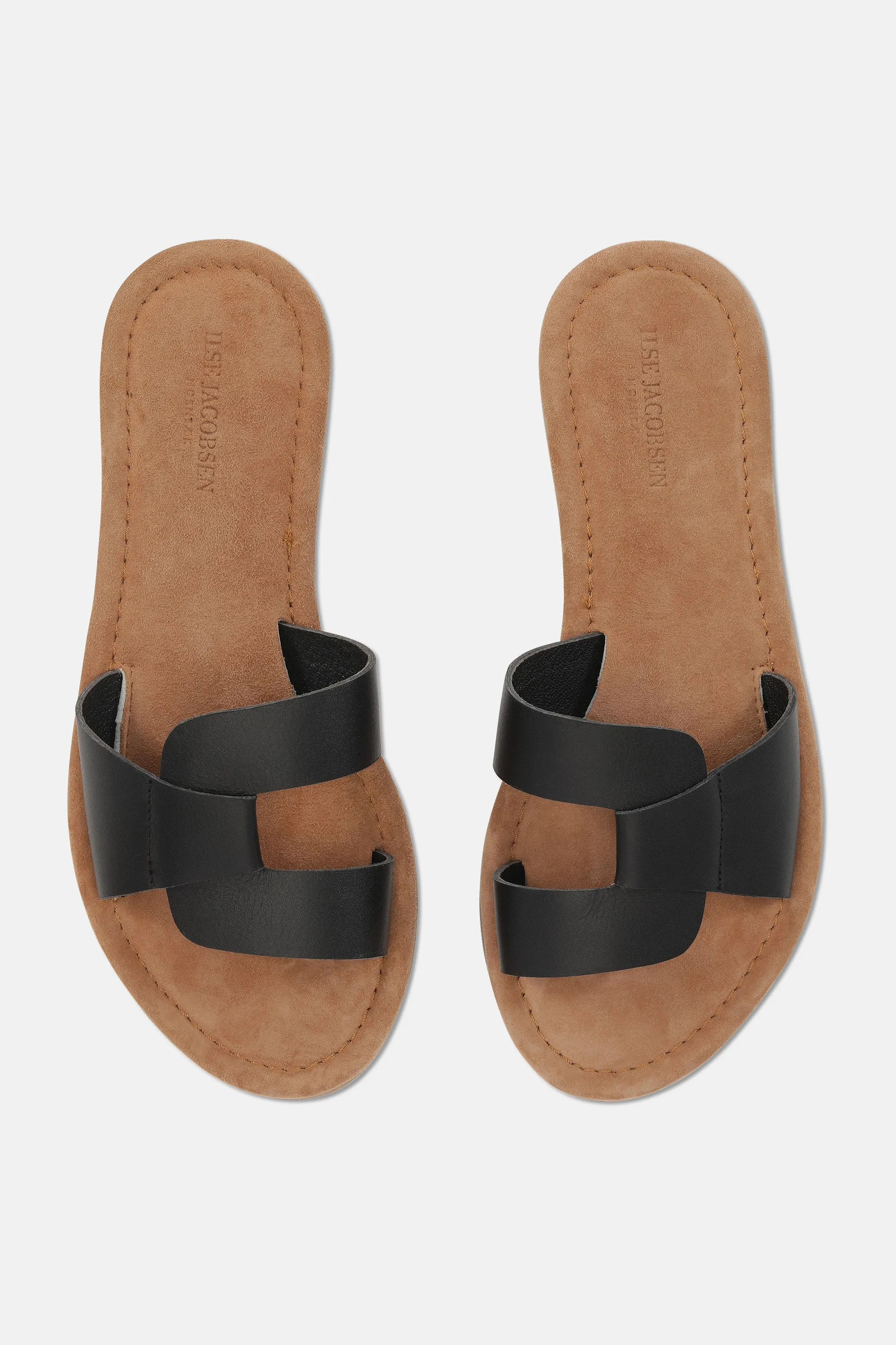 Leather Sandal - Black