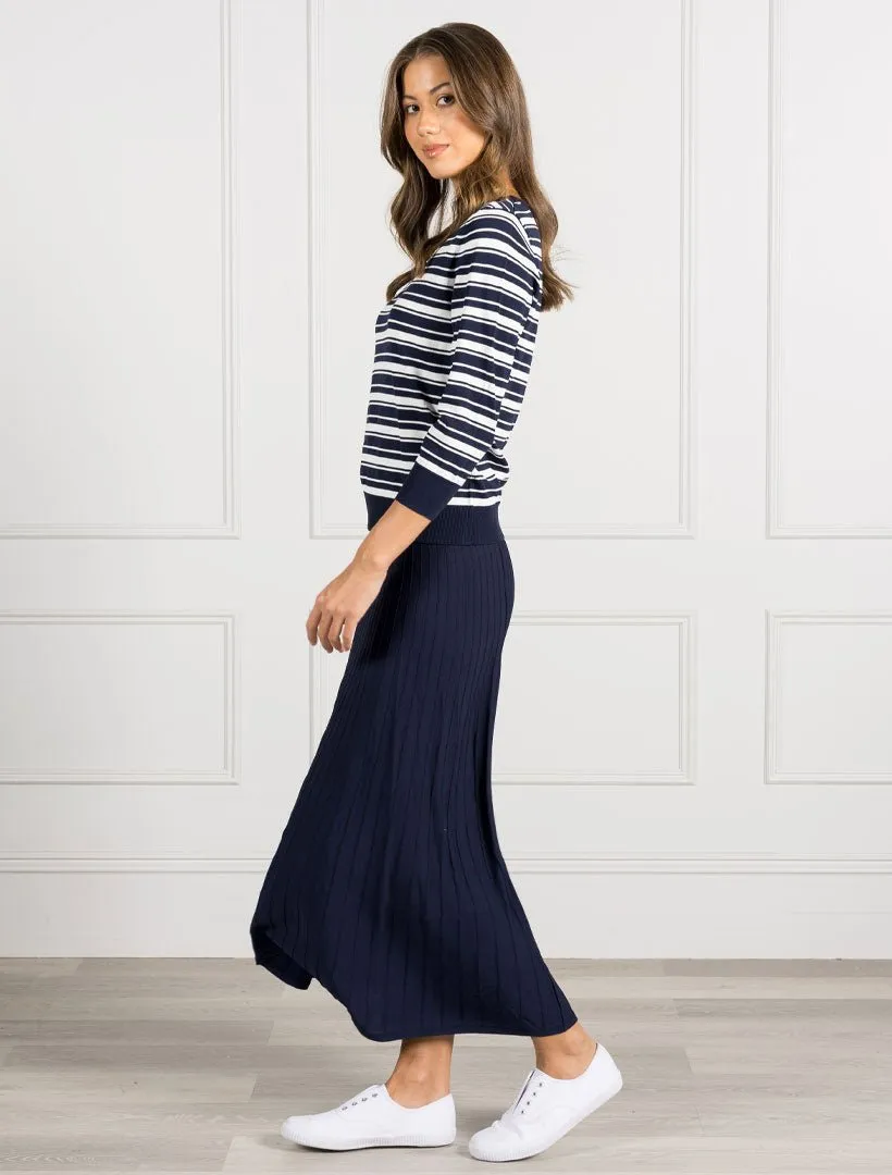 Melanie Knit Jumper Striped- FINAL SALE