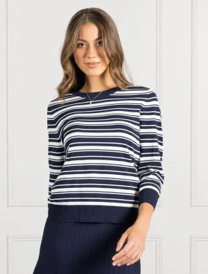 Melanie Knit Jumper Striped- FINAL SALE
