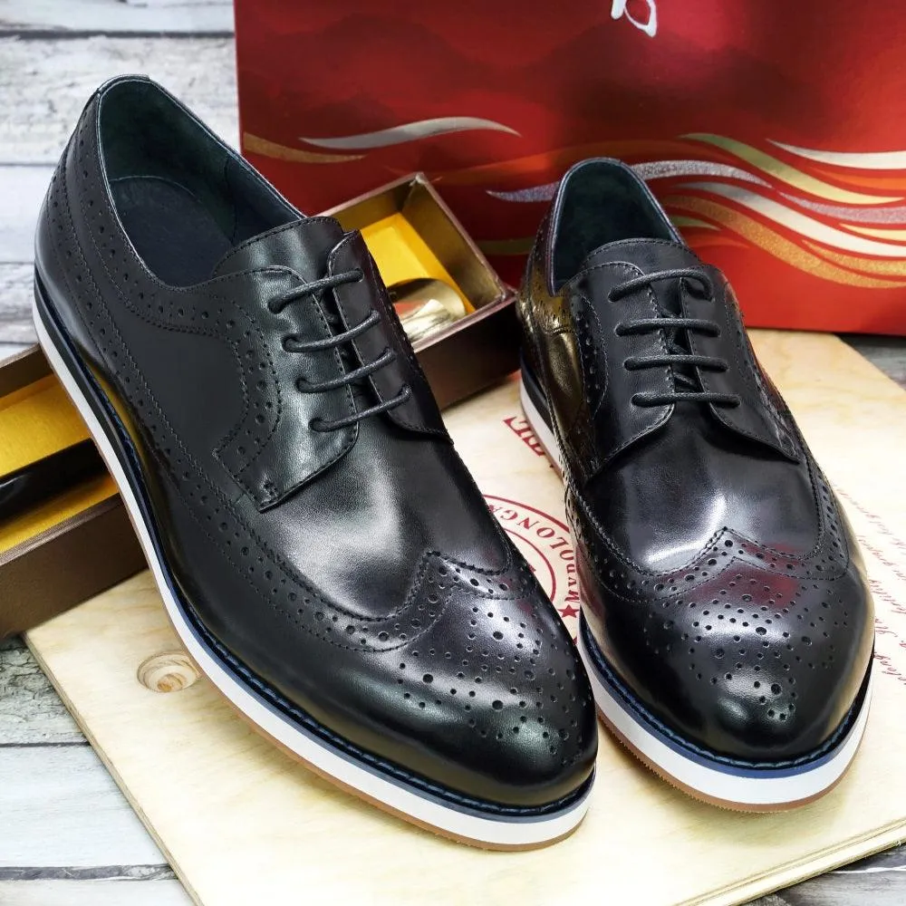 Men's Leather Handmade Casual Flat Shoes