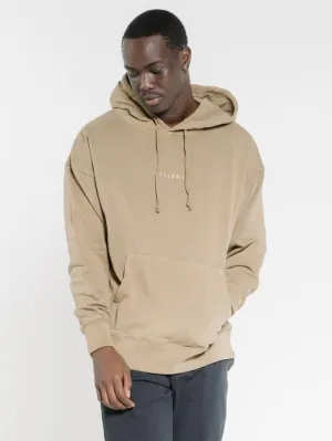Minimal Thrills Slouch Pull On Hood- Moss