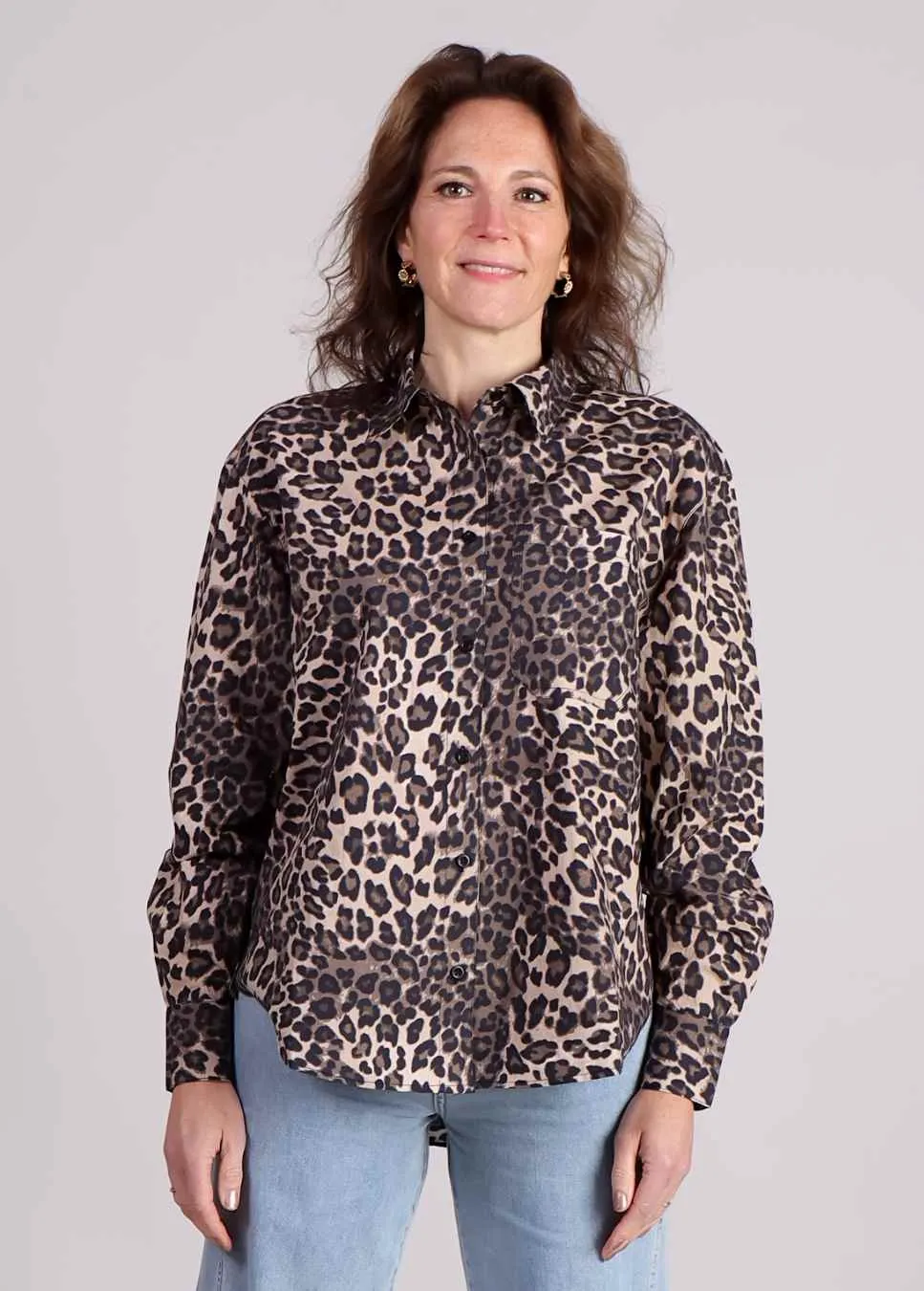 Modstrom MoodMD blouse luipaardprint