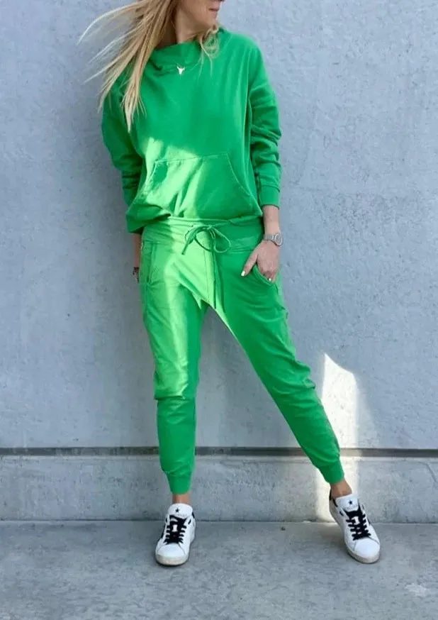 Moopy Hoodie - Neon Green