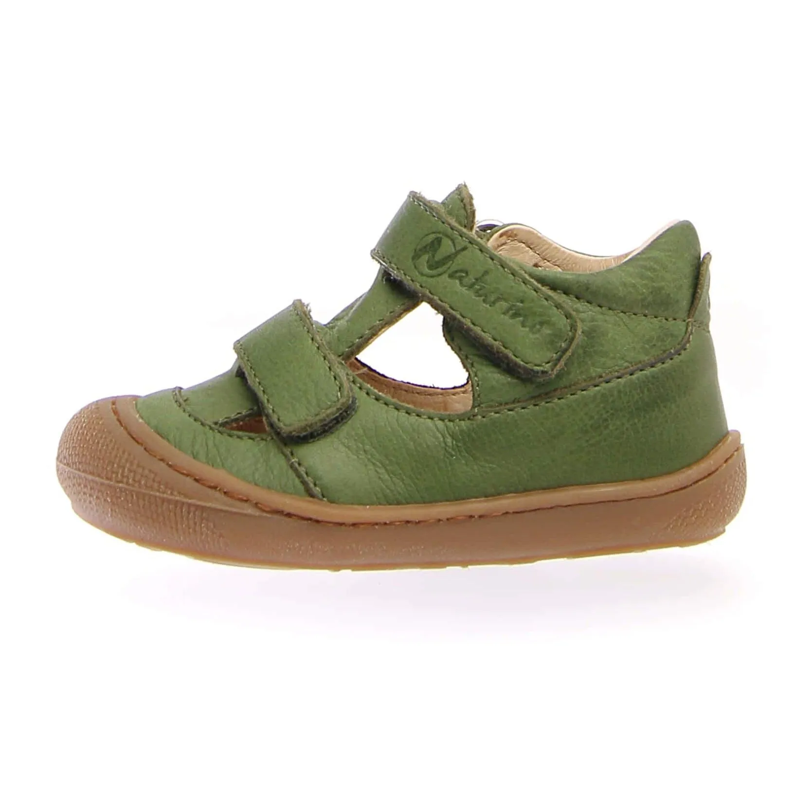 Naturino Girl's & Boy's Puffy Nappa Spazz. Sneakers - Kaki