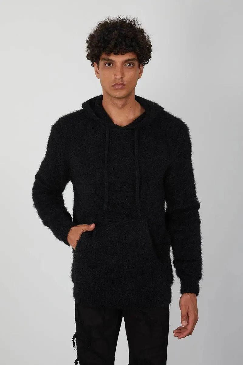 One In A Million - Mohair Hoody - Navy