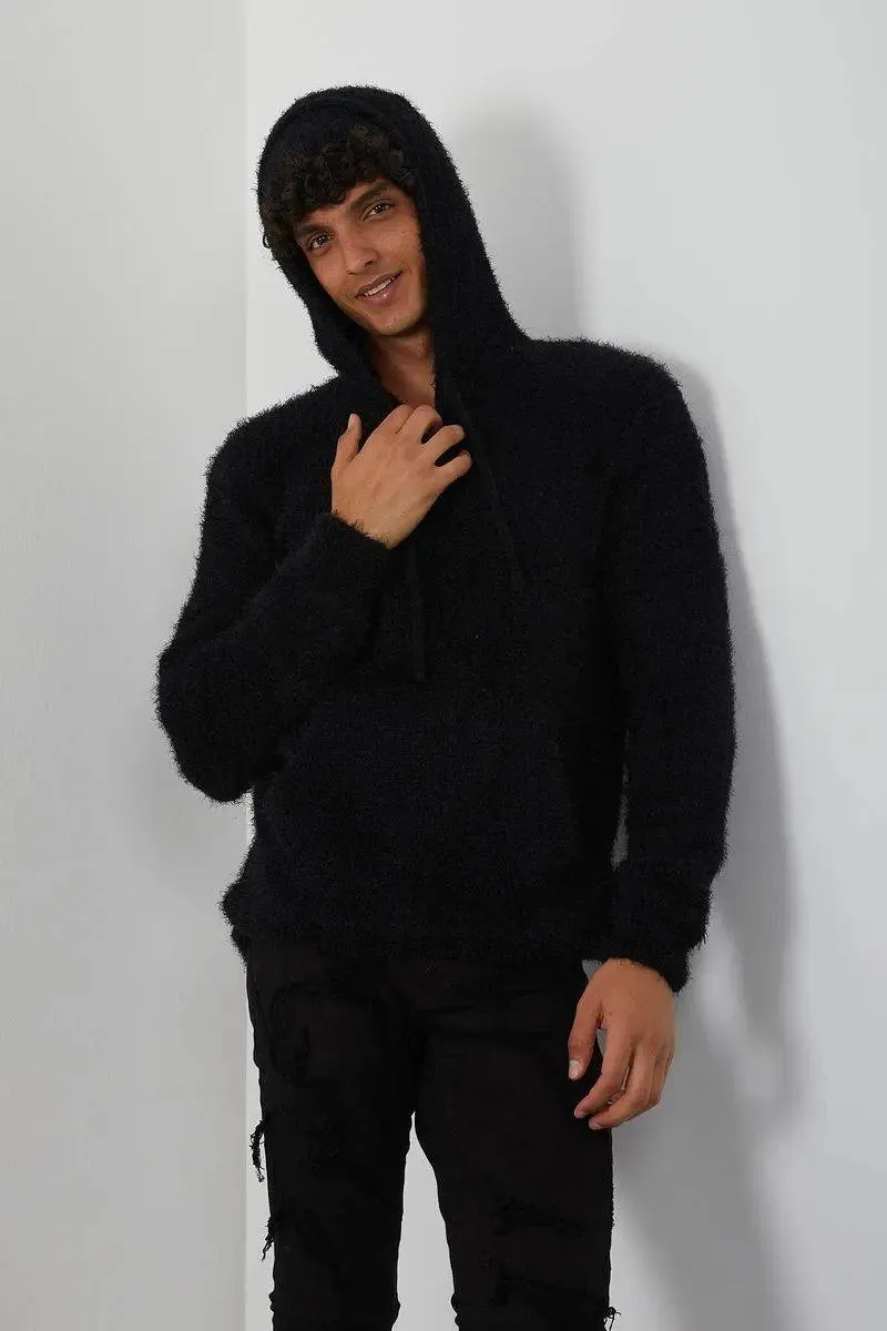 One In A Million - Mohair Hoody - Navy