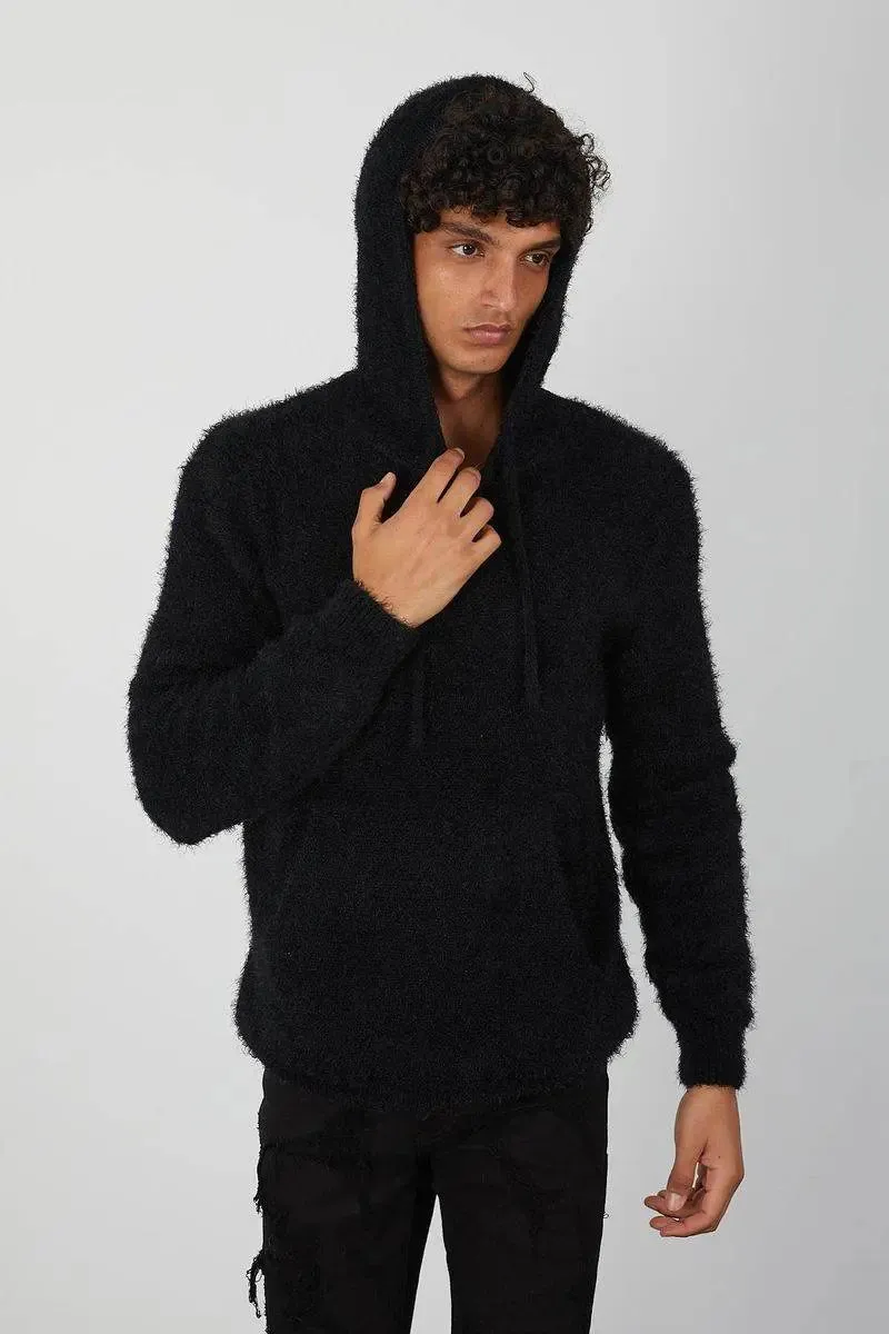 One In A Million - Mohair Hoody - Navy