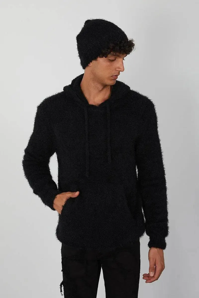One In A Million - Mohair Hoody - Navy
