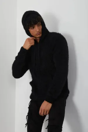 One In A Million - Mohair Hoody - Navy