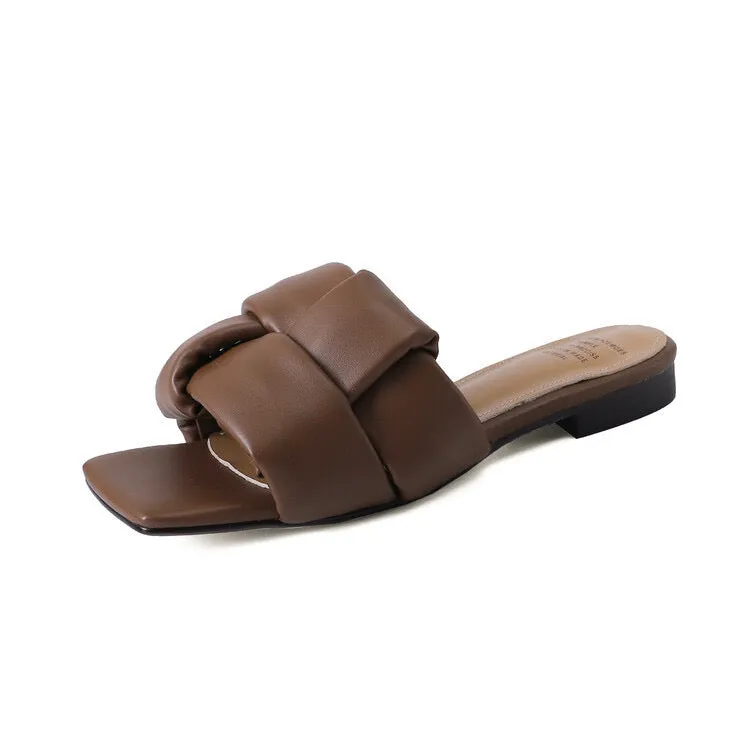Paullo Leather Flats