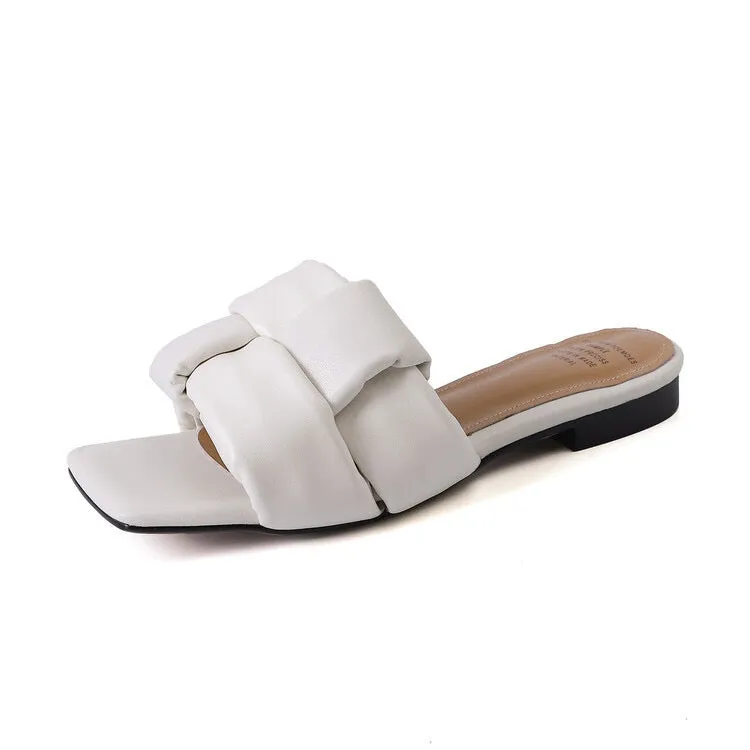 Paullo Leather Flats