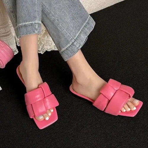 Paullo Leather Flats