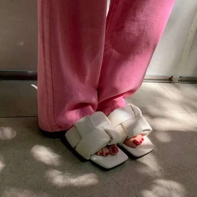 Paullo Leather Flats