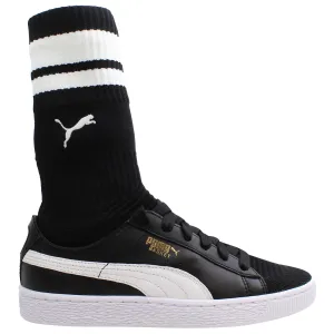 Puma Basket Sock Womens Black Trainers