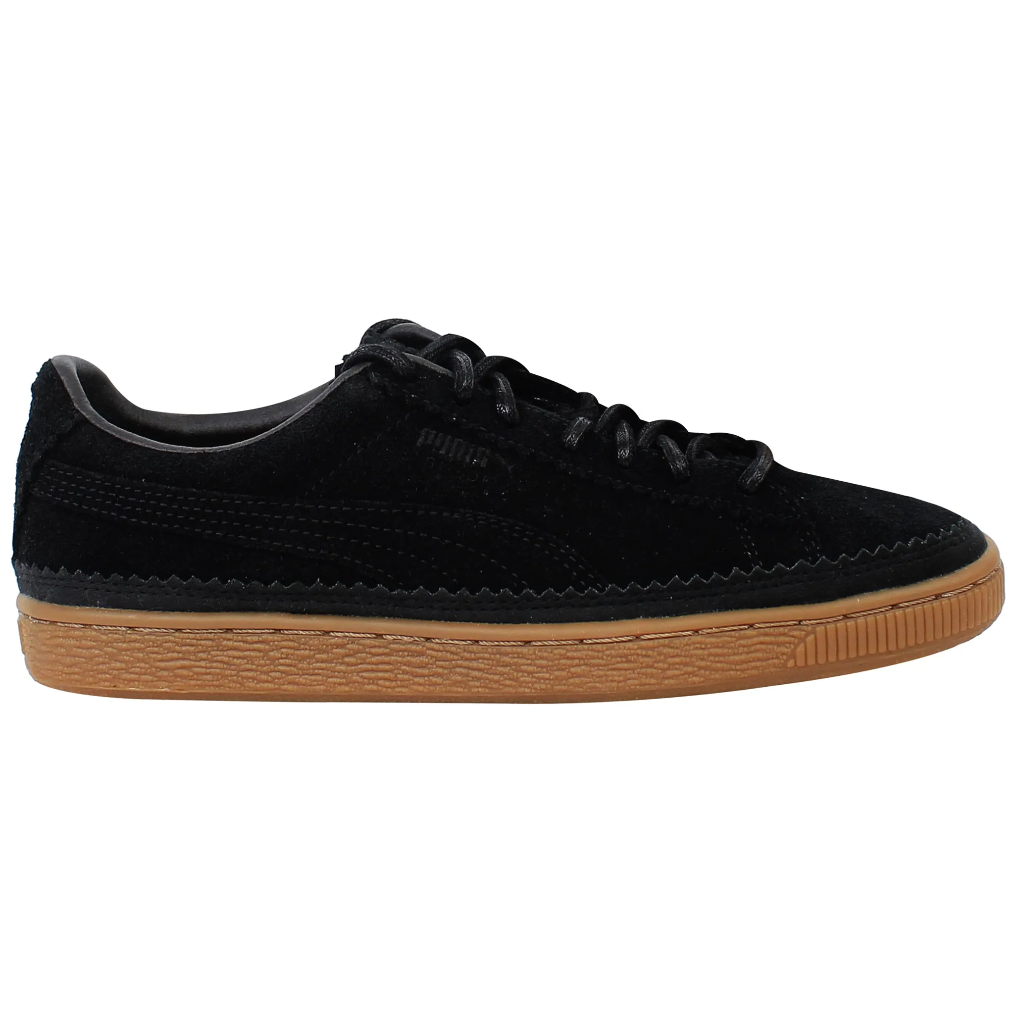 Puma Classic Brogue Mens Black Trainers