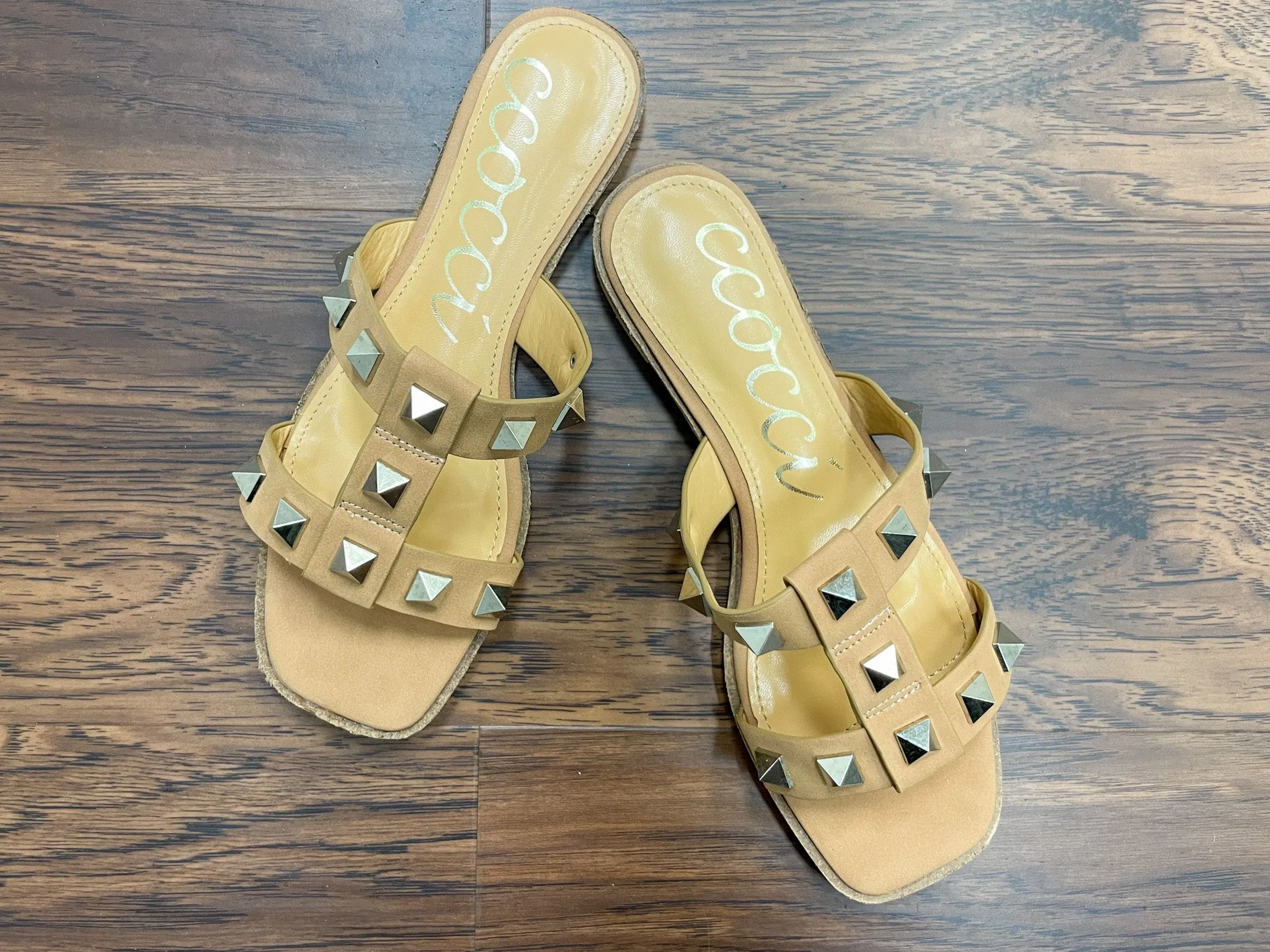 SALE! Minerva Sandals in Camel