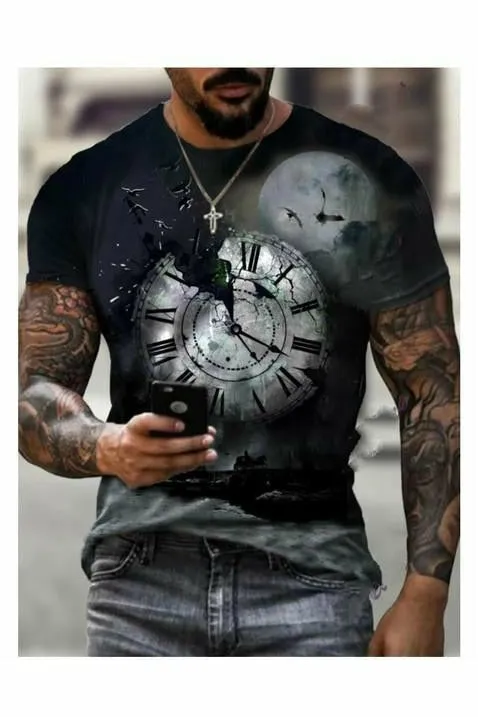 Short sleeve urban wear T Shirt