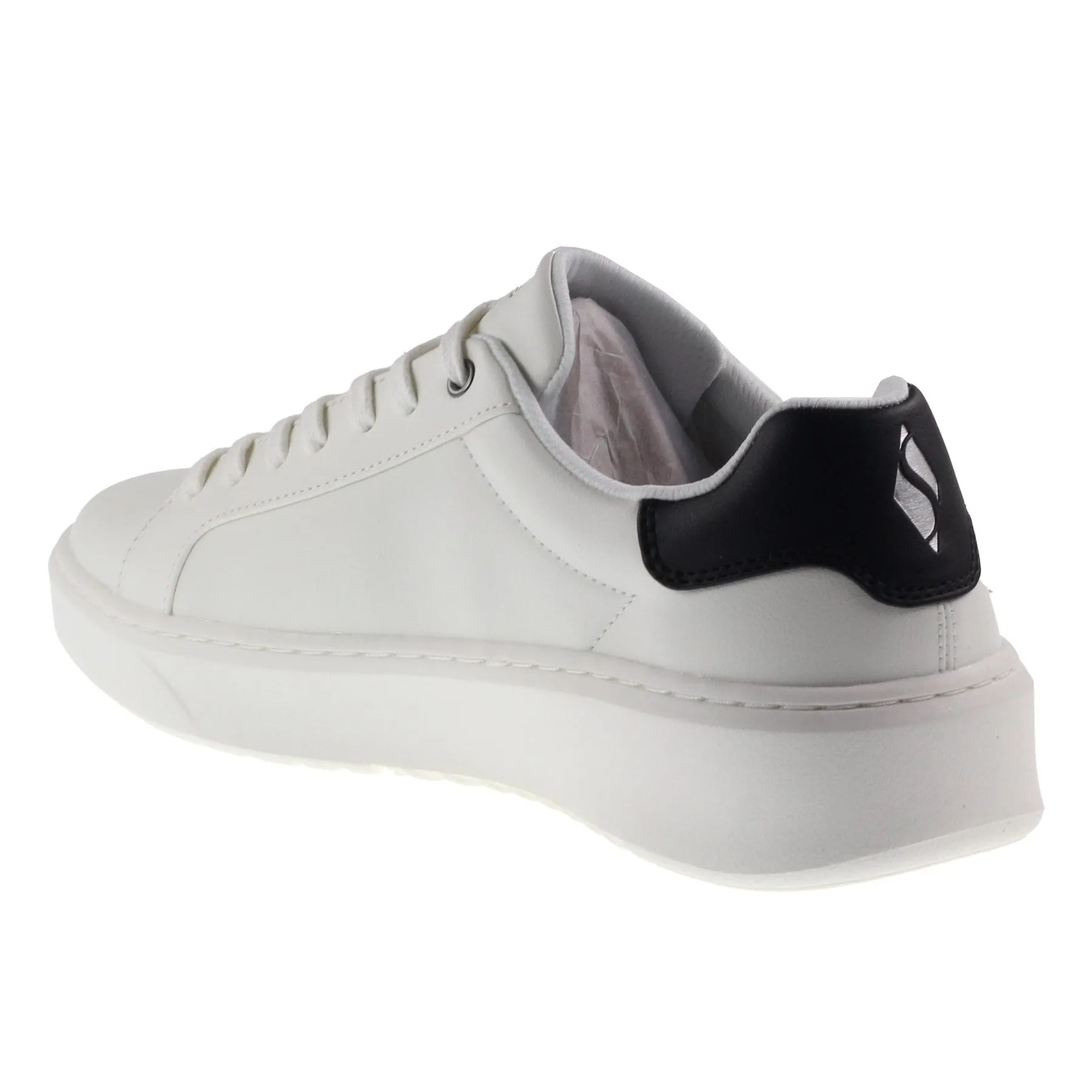 Skechers Trainers Mens Court Break White