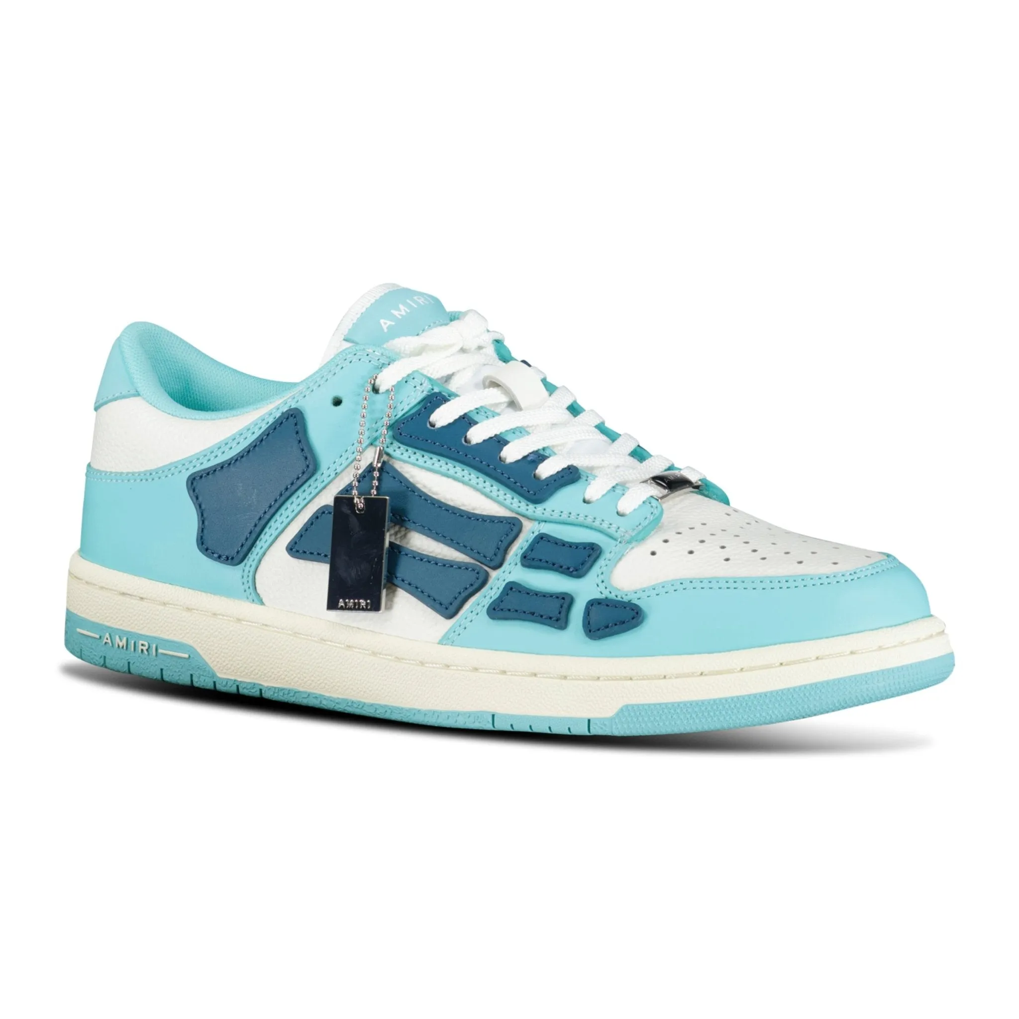 Skeleton Low Top Trainers Baby Slate Blue
