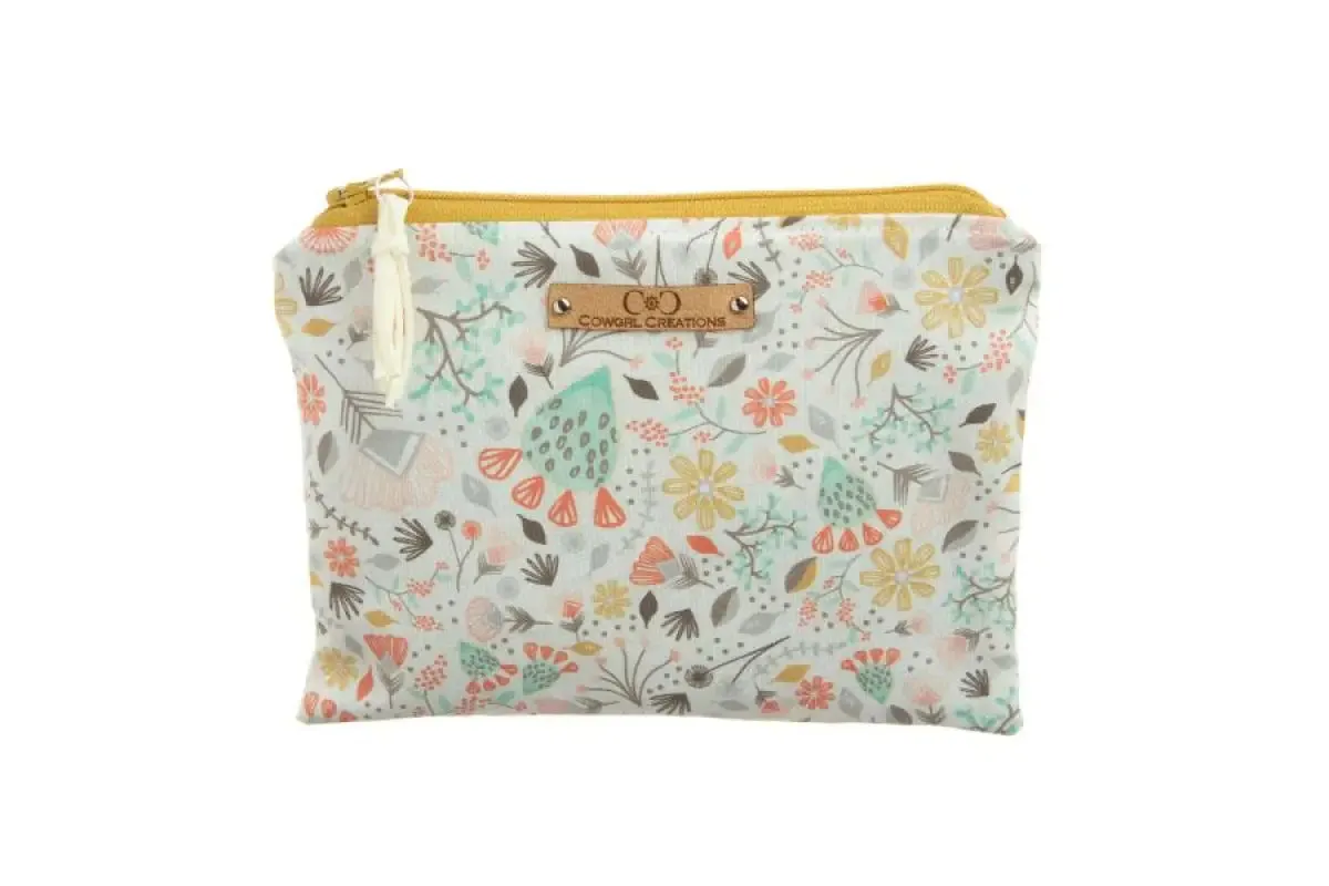 Small Roll-on Travel Pouch with Removable Insert (Holds 6 Vials)
