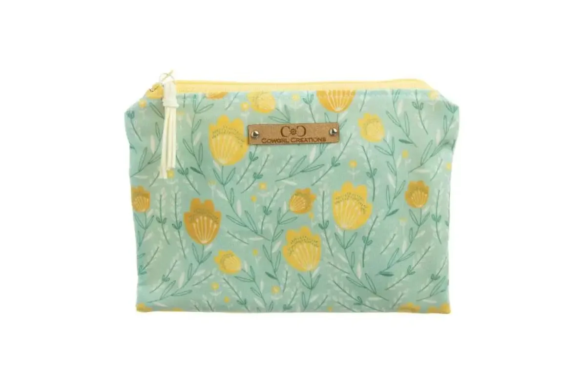Small Roll-on Travel Pouch with Removable Insert (Holds 6 Vials)