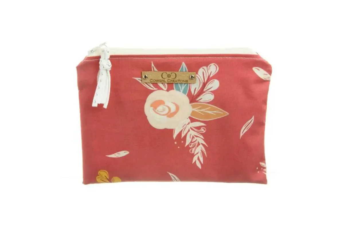 Small Roll-on Travel Pouch with Removable Insert (Holds 6 Vials)