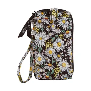 Vera Bradley RFID Large Smartphone Wristlet - Daisies White