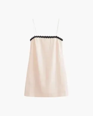 Vivienne – Linen blend – Mini dress