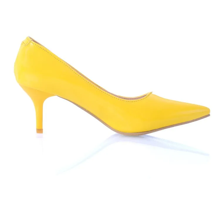 Women's High Heel Stiletto Pumps Jelly Shoes