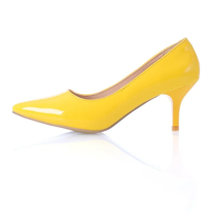 Women's High Heel Stiletto Pumps Jelly Shoes