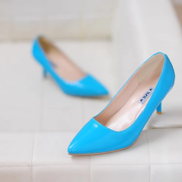 Women's High Heel Stiletto Pumps Jelly Shoes