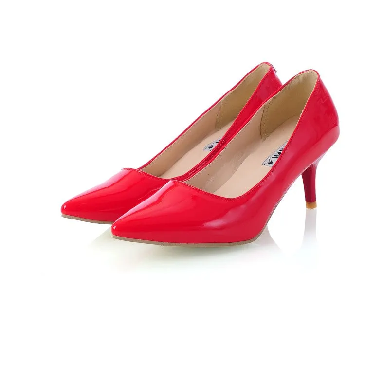 Women's High Heel Stiletto Pumps Jelly Shoes