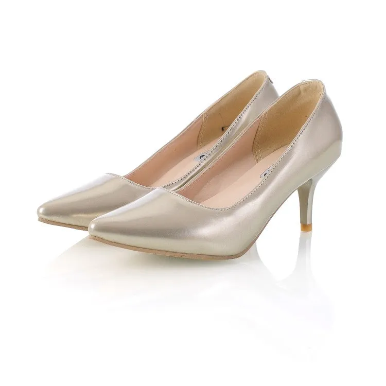 Women's High Heel Stiletto Pumps Jelly Shoes